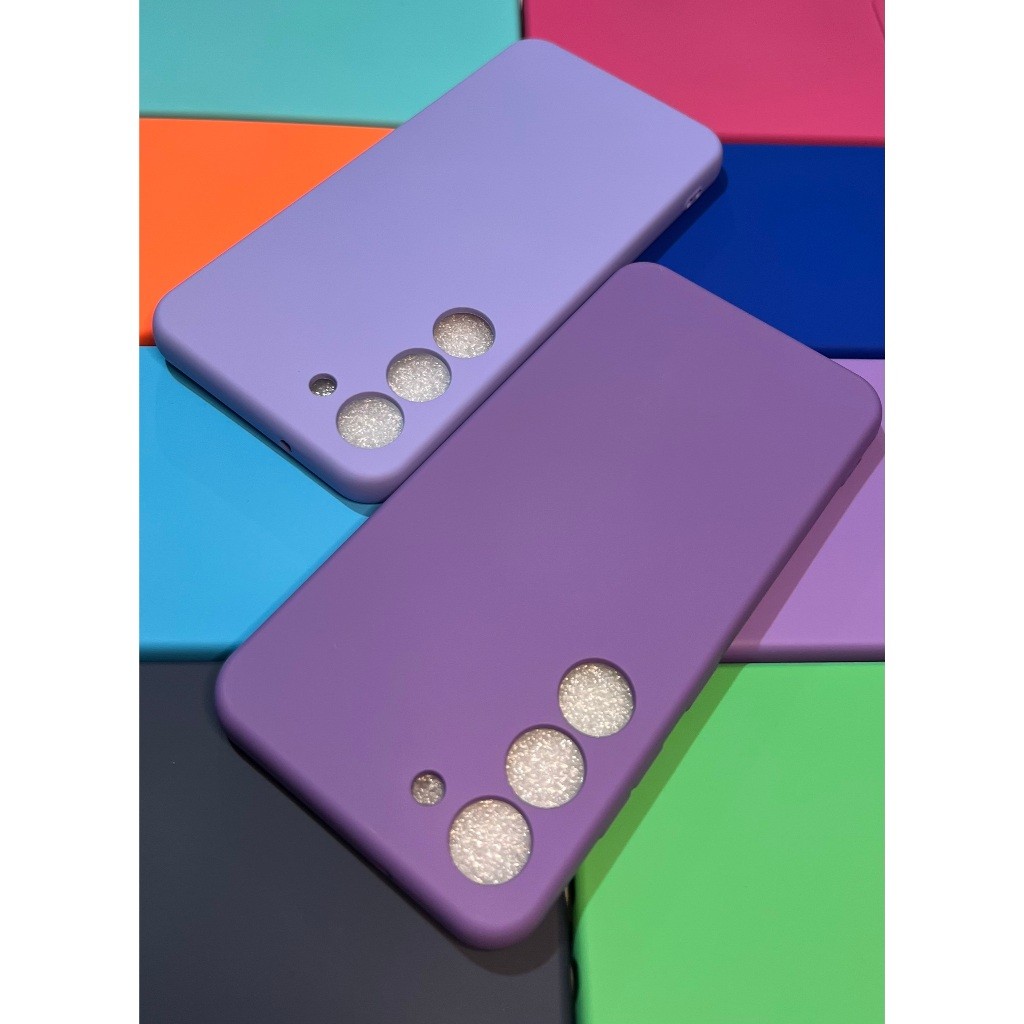 Capa Silicone Samsung Galaxy S23 + Película 3D Protetora