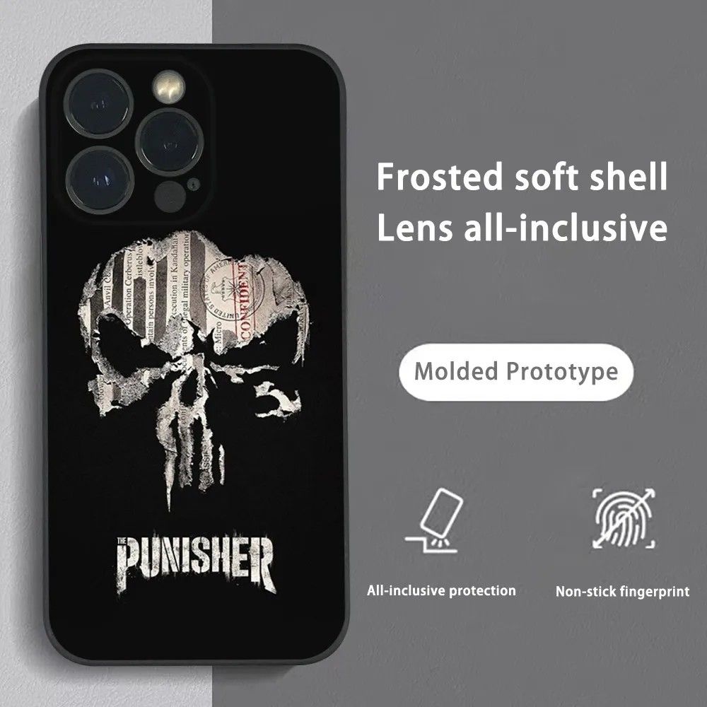 Capa The Punisher: Proteção e Estilo para iPhone