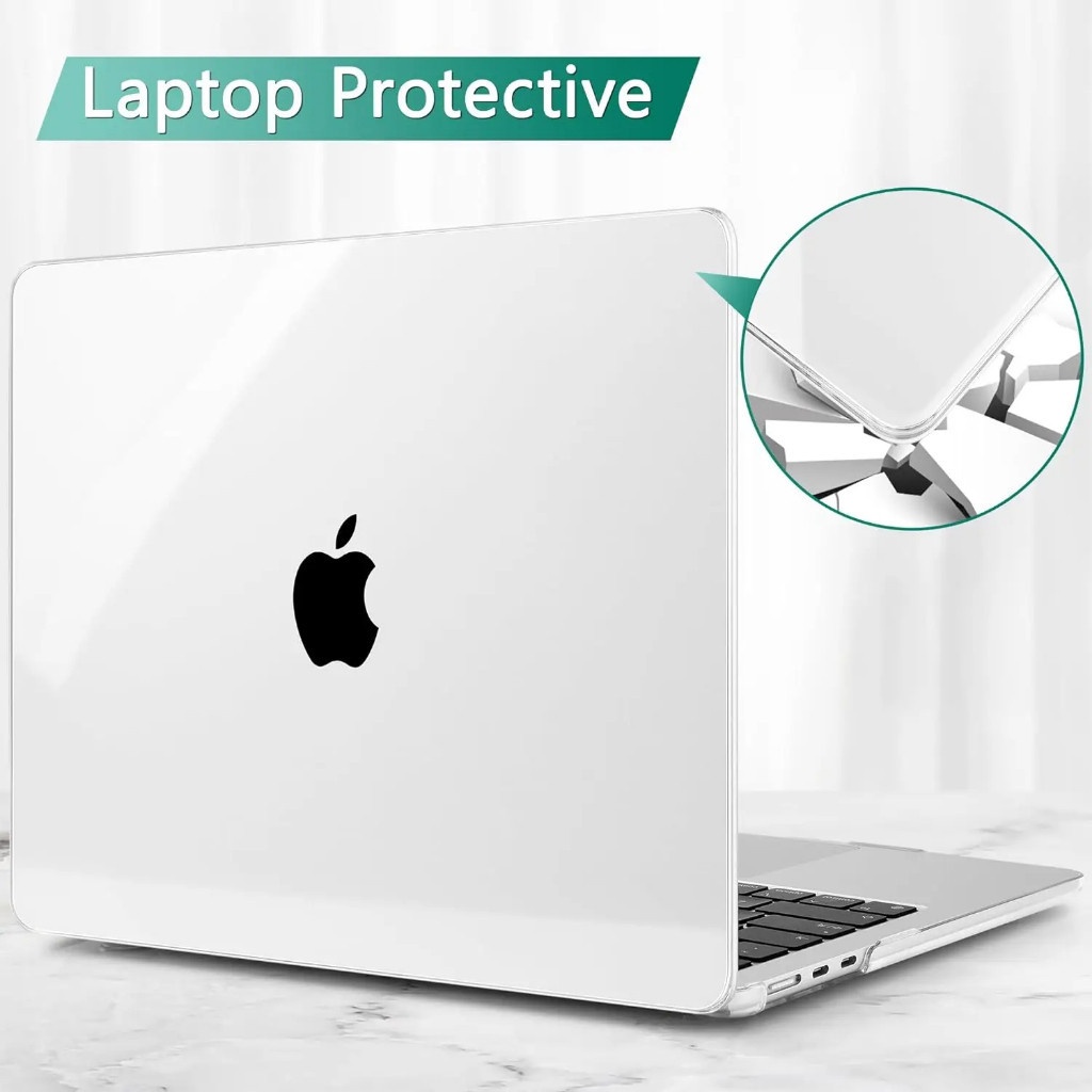 Capa Transparente para MacBook: Proteção Brilhante e Estilo Original