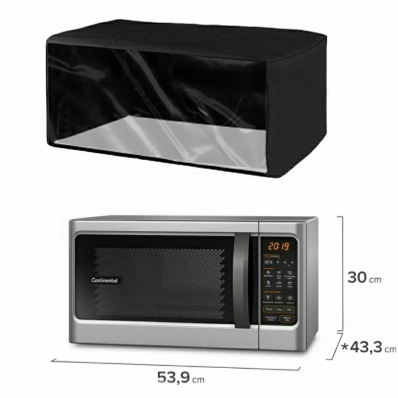 Capa Transparente para Micro-ondas Continental 34L: Proteção e Estilo