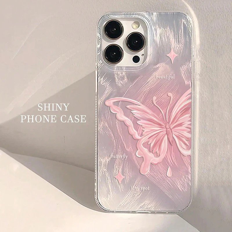 Capa Xiaomi Borboletas Degradê