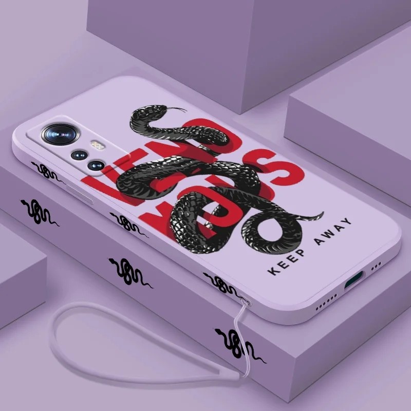 Capa Xiaomi com Estampa de Cobra 🐍