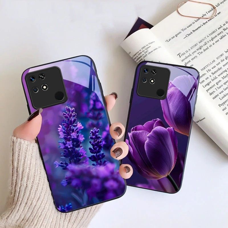 Capa Xiaomi Flores Roxas: Proteção e Estilo