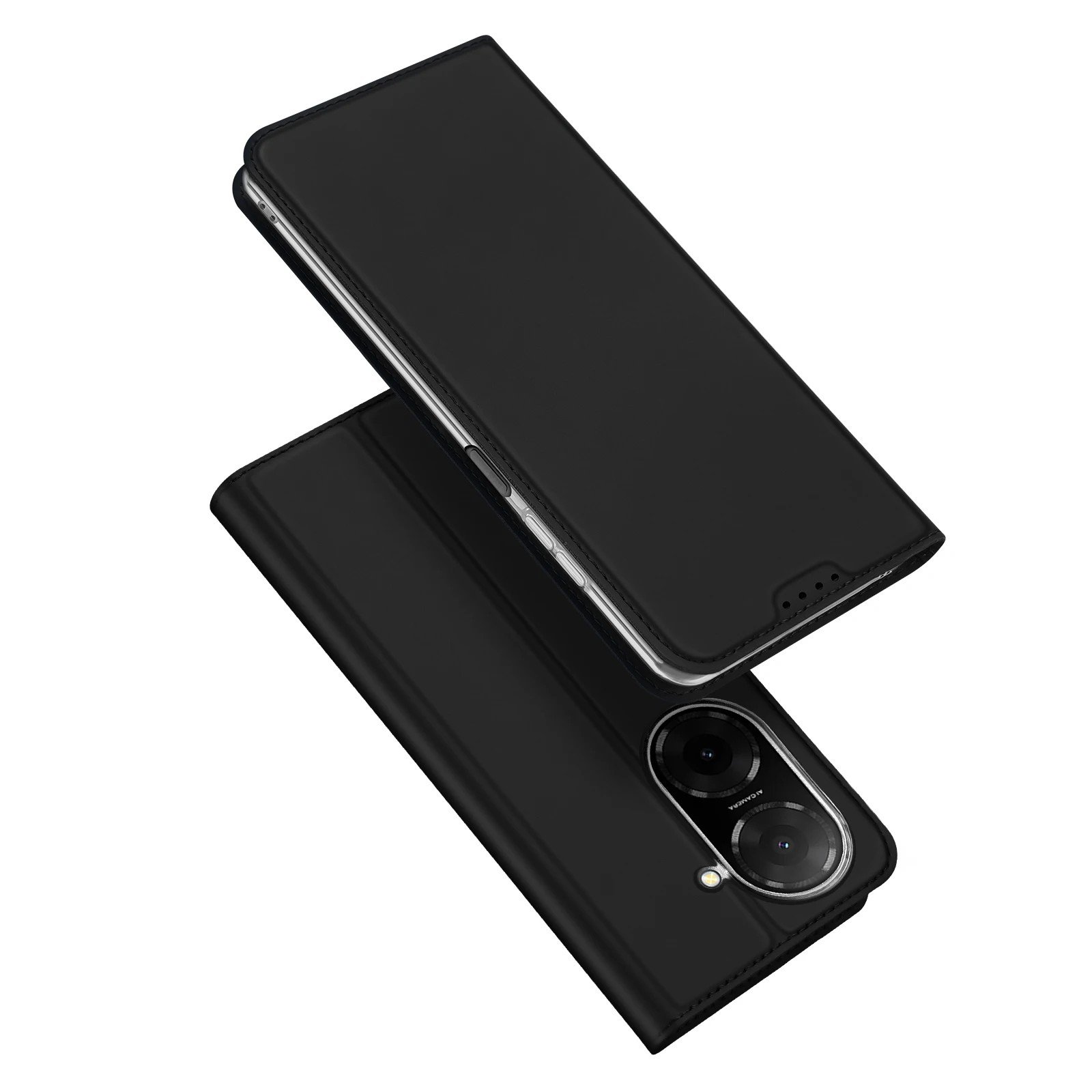Capa Xiaomi Poco C71/Redmi A5: Couro e Elegância