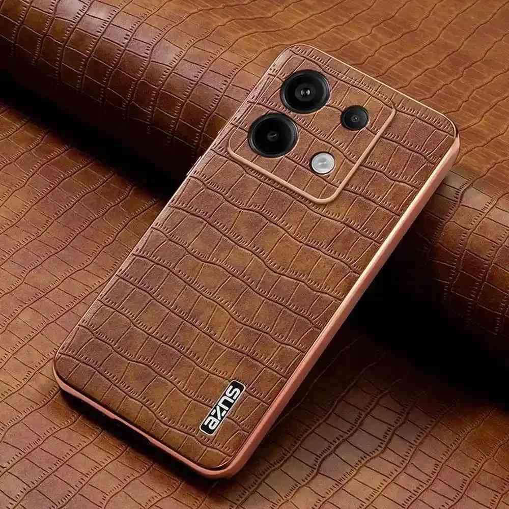 Capa Xiaomi Redmi Note 13 Pro 5G Couro Crocodilo