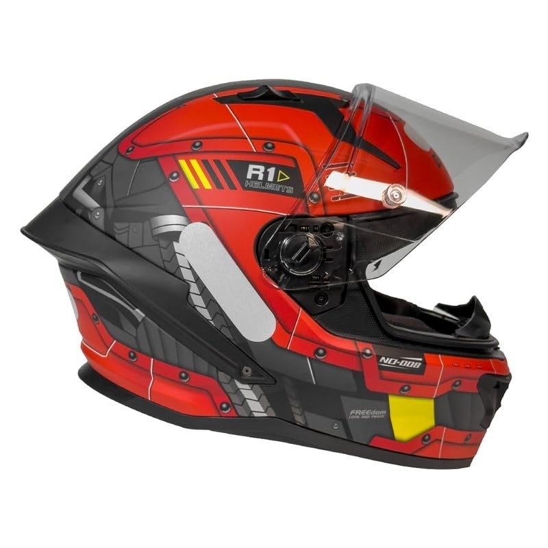 Capacete Moto GP Tech Pilot Star Trk Fechado - Segurança e Estilo TOP