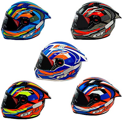 Capacete GT Racing Bolt FW3: Aerodinâmica e Segurança