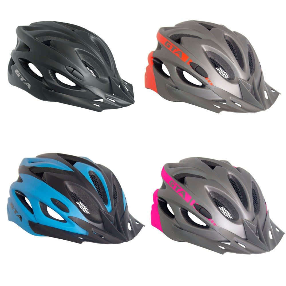 Capacete GTA Bike MTB com LED: Segurança e Estilo