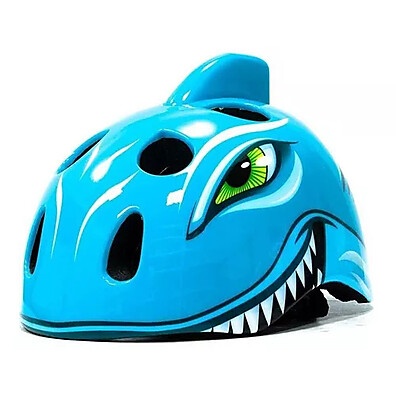 Capacete Infantil Absolute Kids Tubarão – Segurança e Diversão!