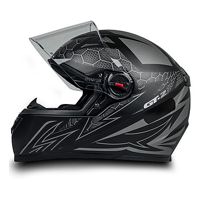 Capacete Integral GT2 Preto Fosco FW3 - Segurança e Estilo