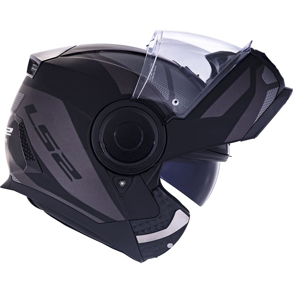 Capacete LS2 FF902 Scope Mask Preto Titanium: Segurança e Estilo para Sua Pilotagem