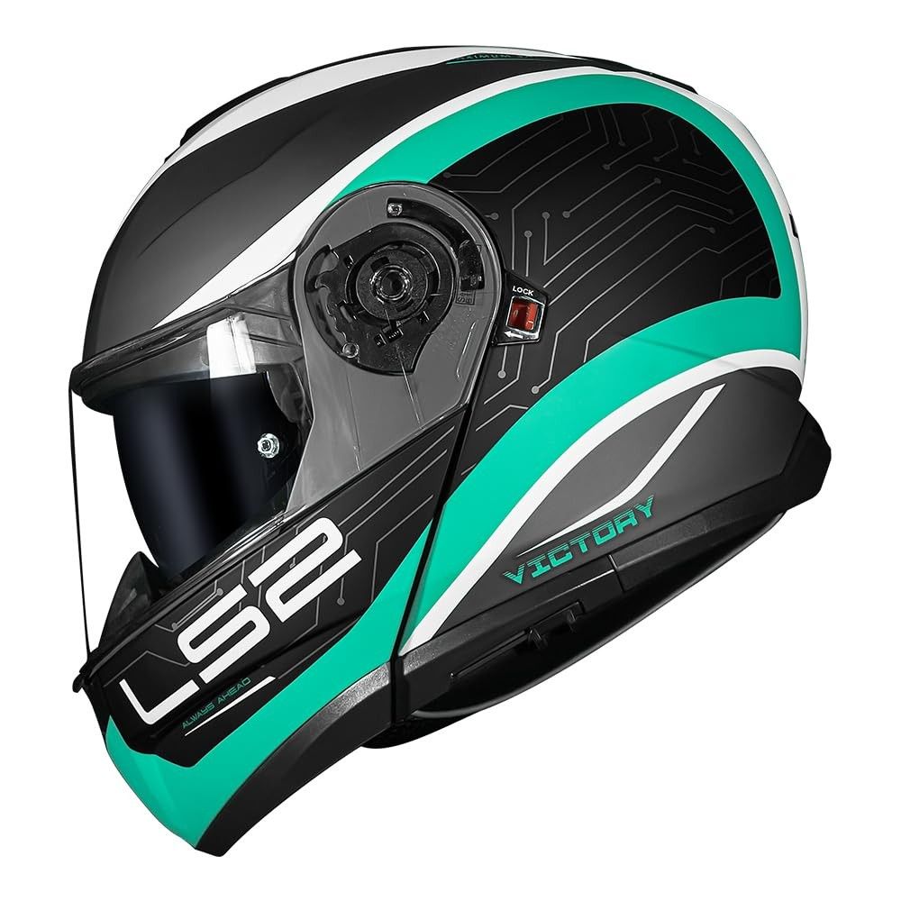 Capacete Victory FF908 Strobe II: Segurança e Estilo Matte para Sua Aventura