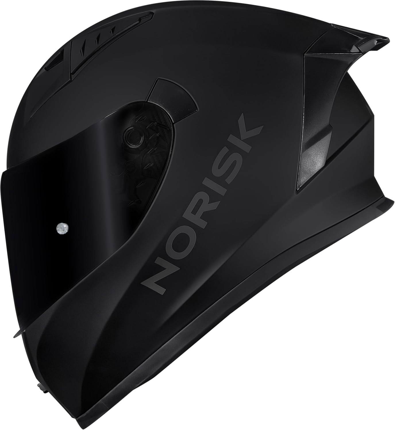 Capacete Norisk Flow Matte Black: Estilo, Conforto e Segurança para Sua Pilotagem