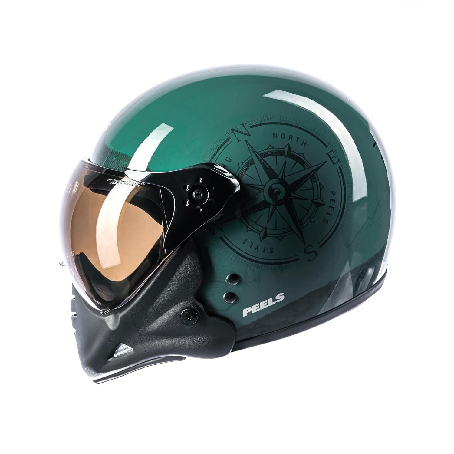 Capacete Modular Peels Novo North com Viseira Fumê - Segurança e Estilo para Sua Pilotagem