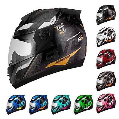 Capacete Moto Fechado ProTork G8 Evo: Segurança e Estilo