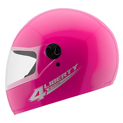 Capacete Moto Rosa com Viseira – Segurança e Estilo na Estrada