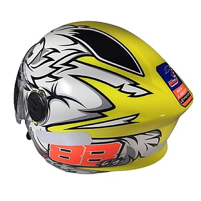 Capacete New Liberty 3 GP 88 Amarelo 56 – Proteção Real na Pista