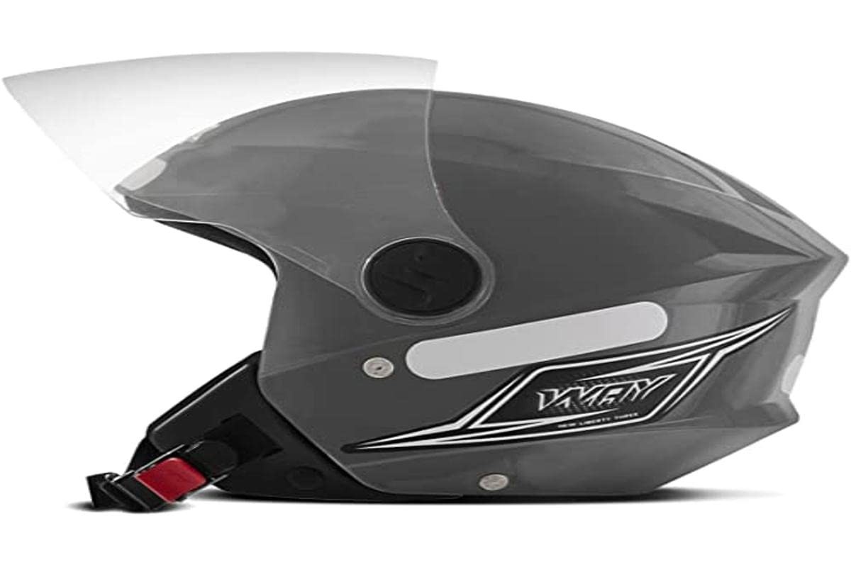 Capacete Mixs Way Aberto 60 Prata: Segurança e Estilo para Sua Pilotagem