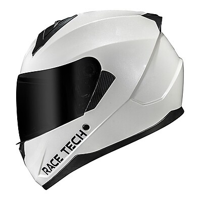 Capacete Race Tech Sector Branco: Conforto e Segurança