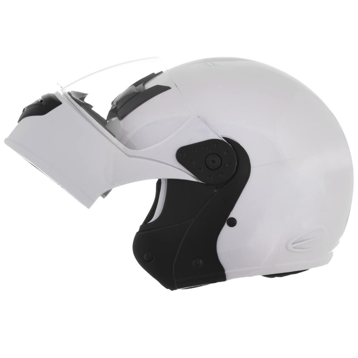 Capacete Mixs Gladiator Escamoteável Robocop Classic 60 Branco: Segurança e Estilo para Sua Pilotagem