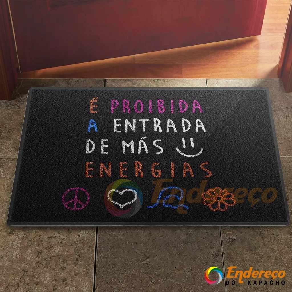 Capacho Anti-Energia Negativa: Seu Lar Protegido!