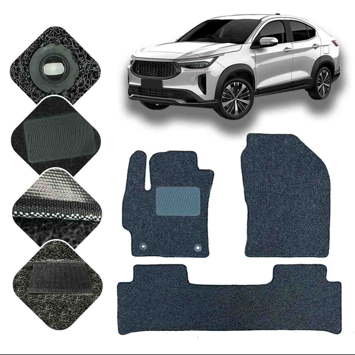 Tapete Capacho Vinil Automotivo Fastback: Proteção e Estilo Sob Medida para Seu Carro