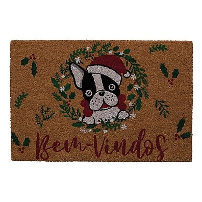 Capacho Bem-Vindo Bulldog: Decore com Estilo!