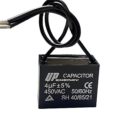 Capacitor Quadrado 4uF CBB61: Potência e Durabilidade