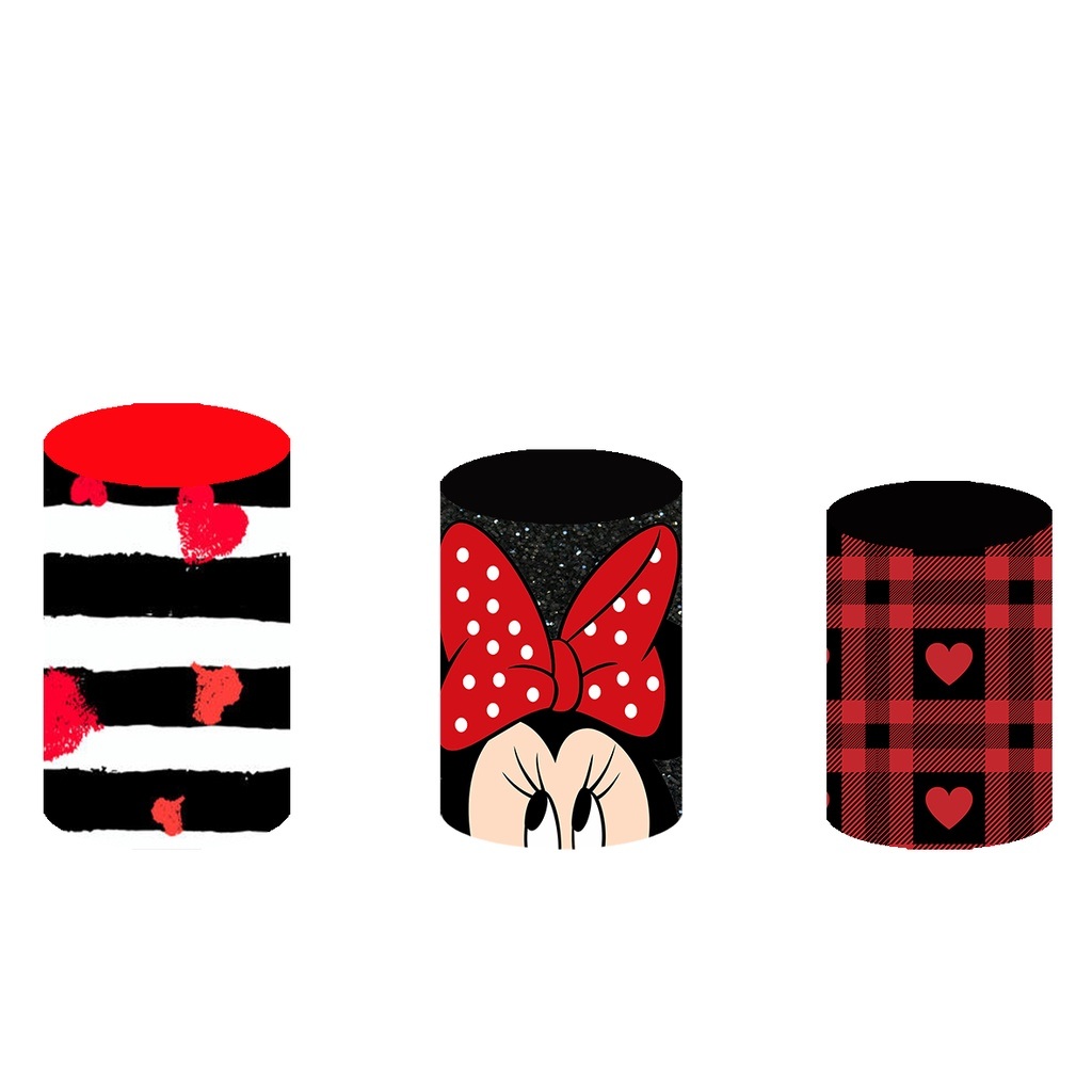 Capas para Cilindros Minnie - Decore com Estilo!