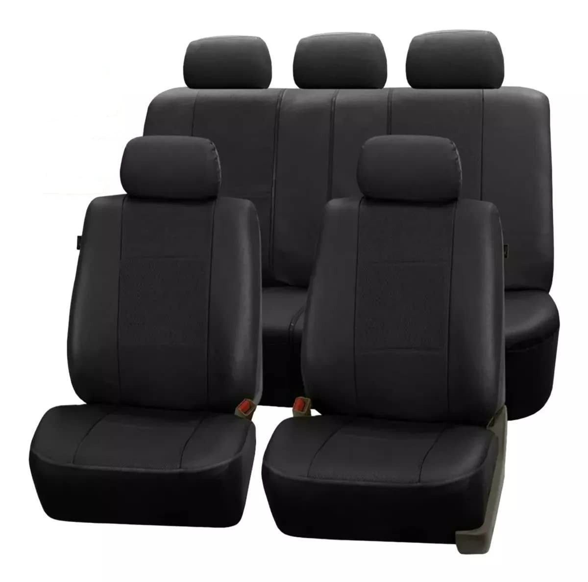 Capas de Banco em Couro Courvin Bege para Chevrolet Tracker - Proteção e Estilo Premium