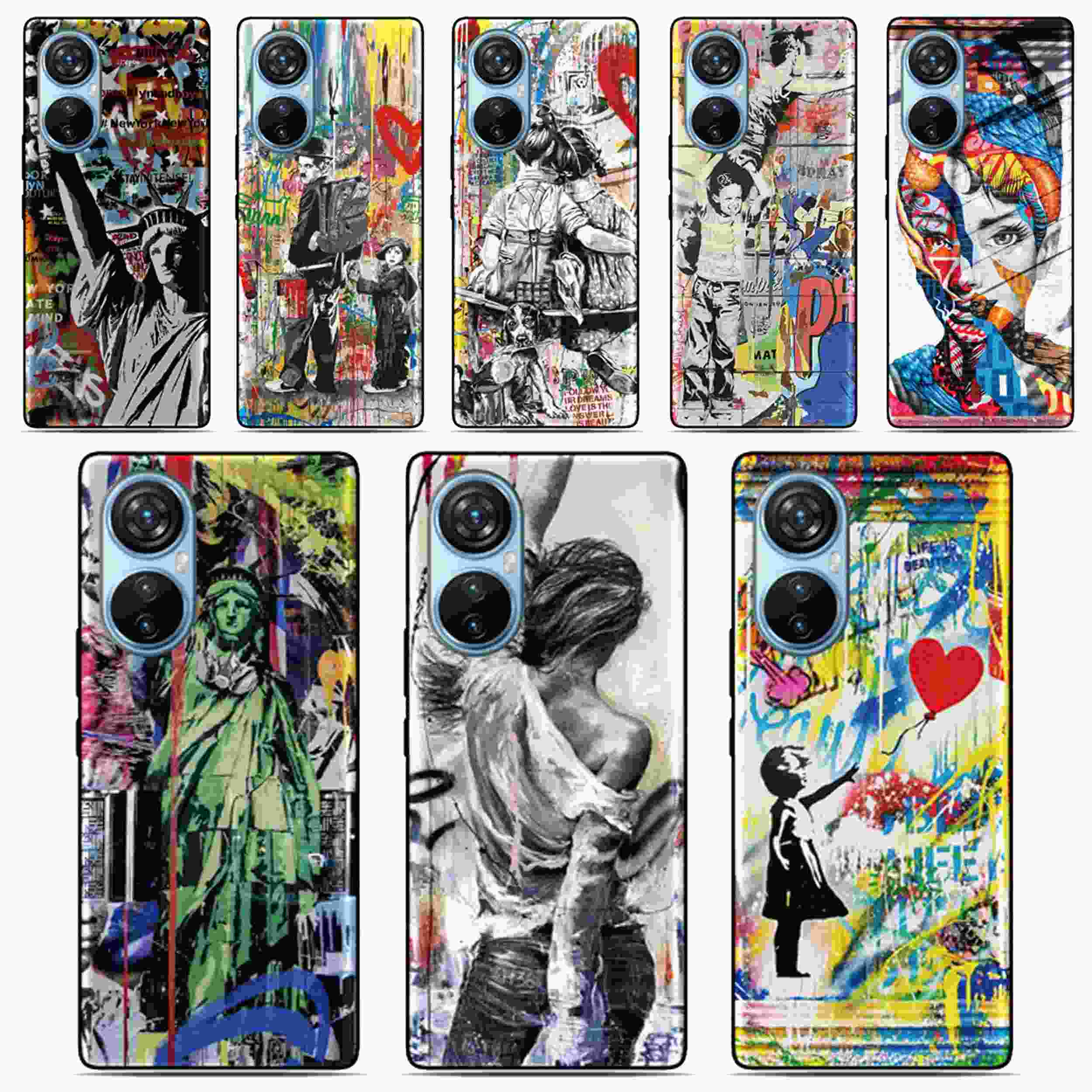 Capas Ulefone com Arte Graffiti: Estilo e Proteção!