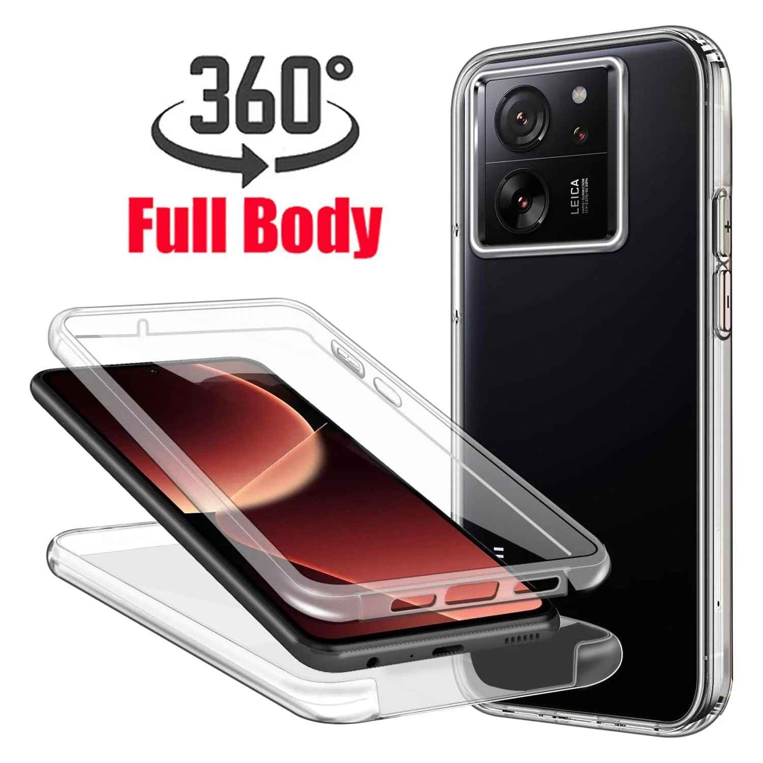 Capinha 360° Xiaomi: Proteção Total e Estilo!