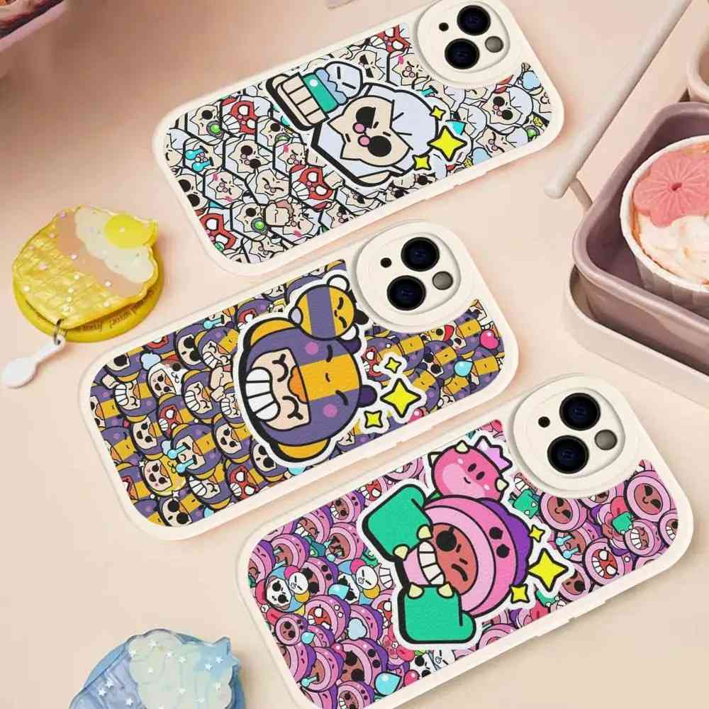 Capinha B-brawls: Proteção e Estilo para seu iPhone!