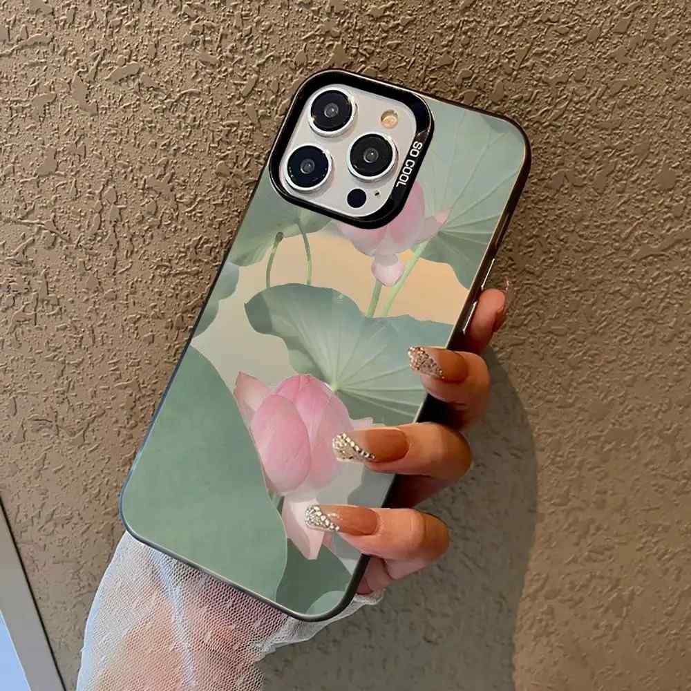 Capinha de Celular Folha de Lótus: Proteção e Estilo