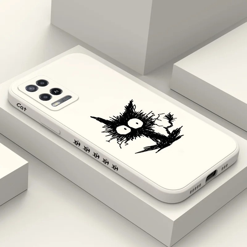 Capinha de Celular Gato Rabiscado OPPO