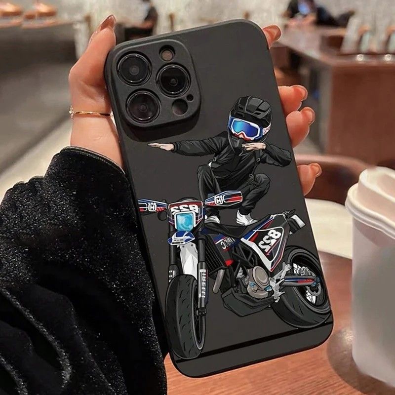 Capinha de Celular Motoqueiro Infantil