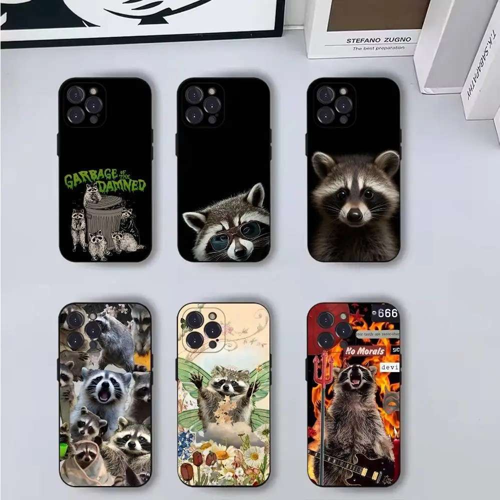 Capinha de Celular Raccoon: Fofura e Proteção!