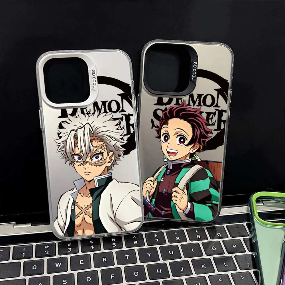 Capinha Demon Slayer iPhone: Estilo e Proteção!