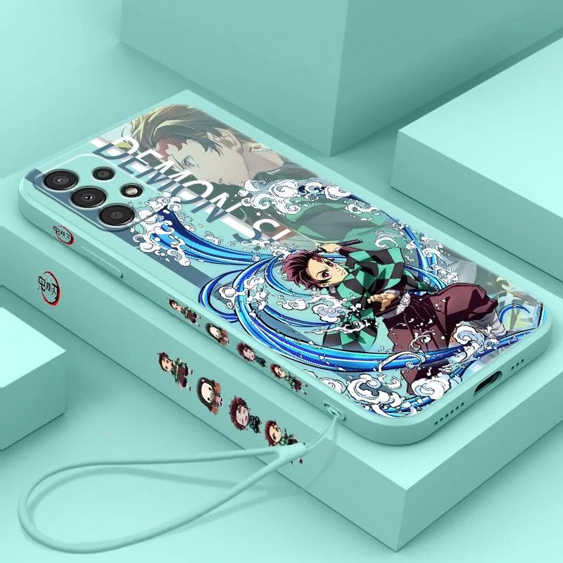 Capinha Demon Slayer: Proteja Seu Samsung!