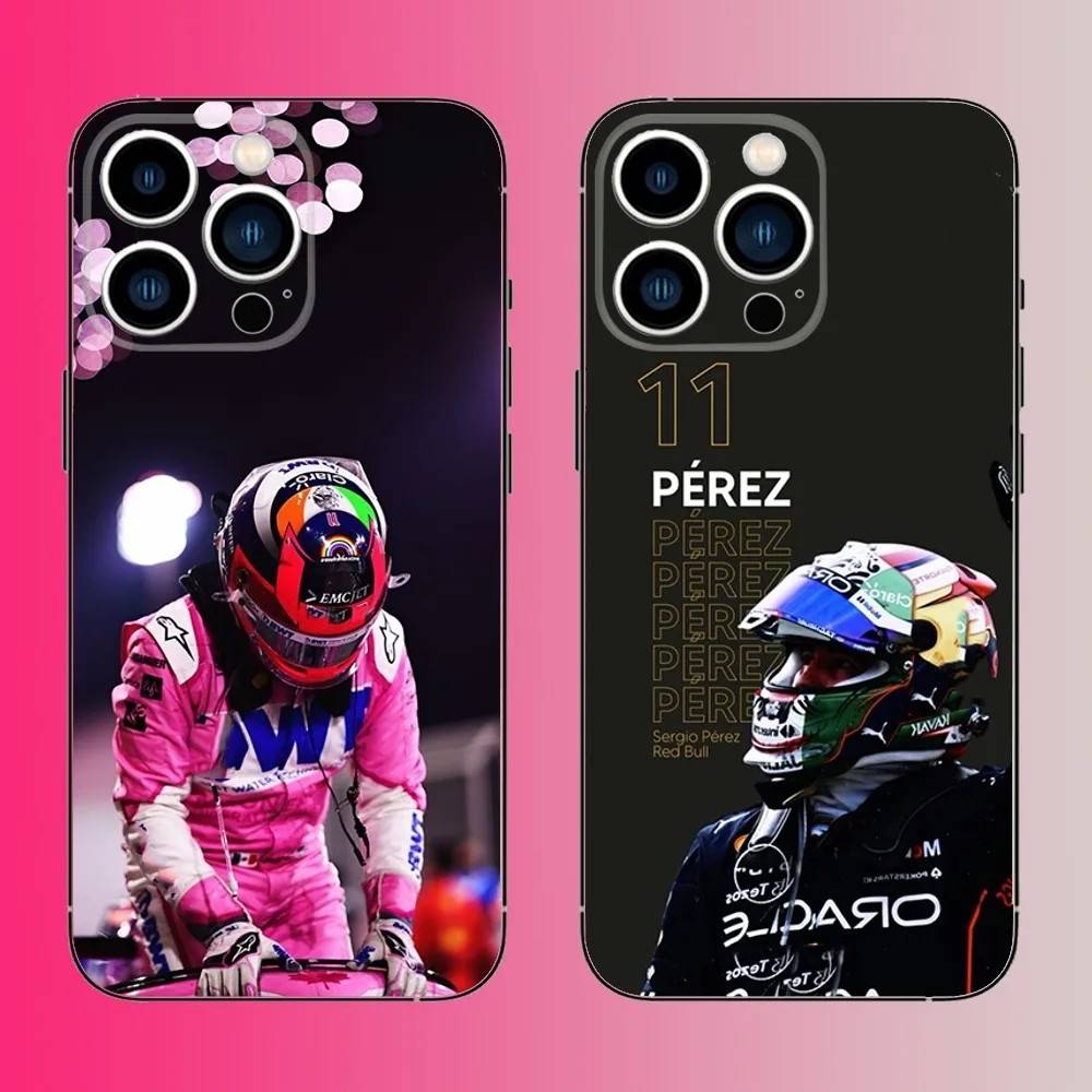 Capinha F1: Checo Pérez para iPhone