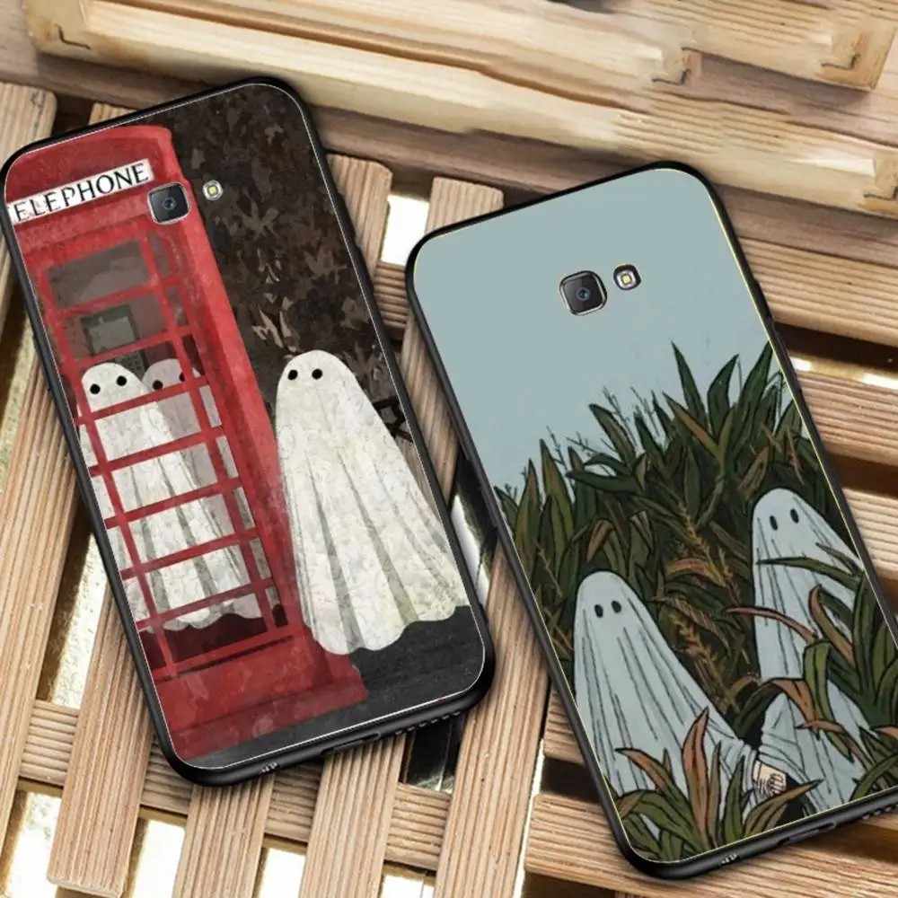 Capinha Fantasma: Proteção Divertida para seu Samsung!
