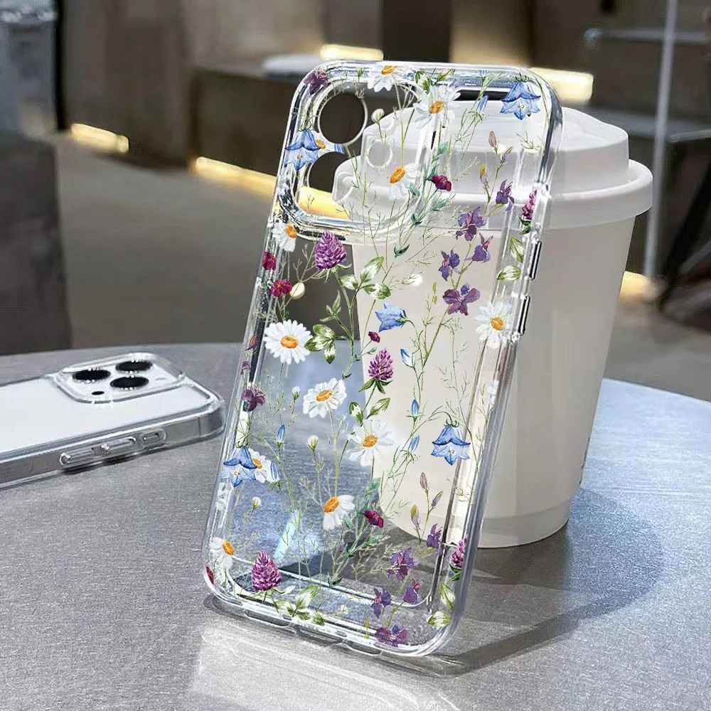 Capinha Floral de Silicone: Proteção e Estilo!