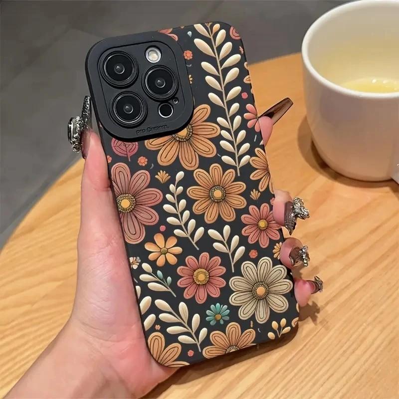 Capinha Floral Samsung: Proteção Vintage!