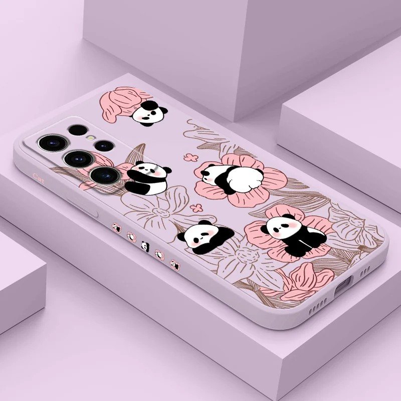 Capinha Flower Panda: Proteção e Estilo!