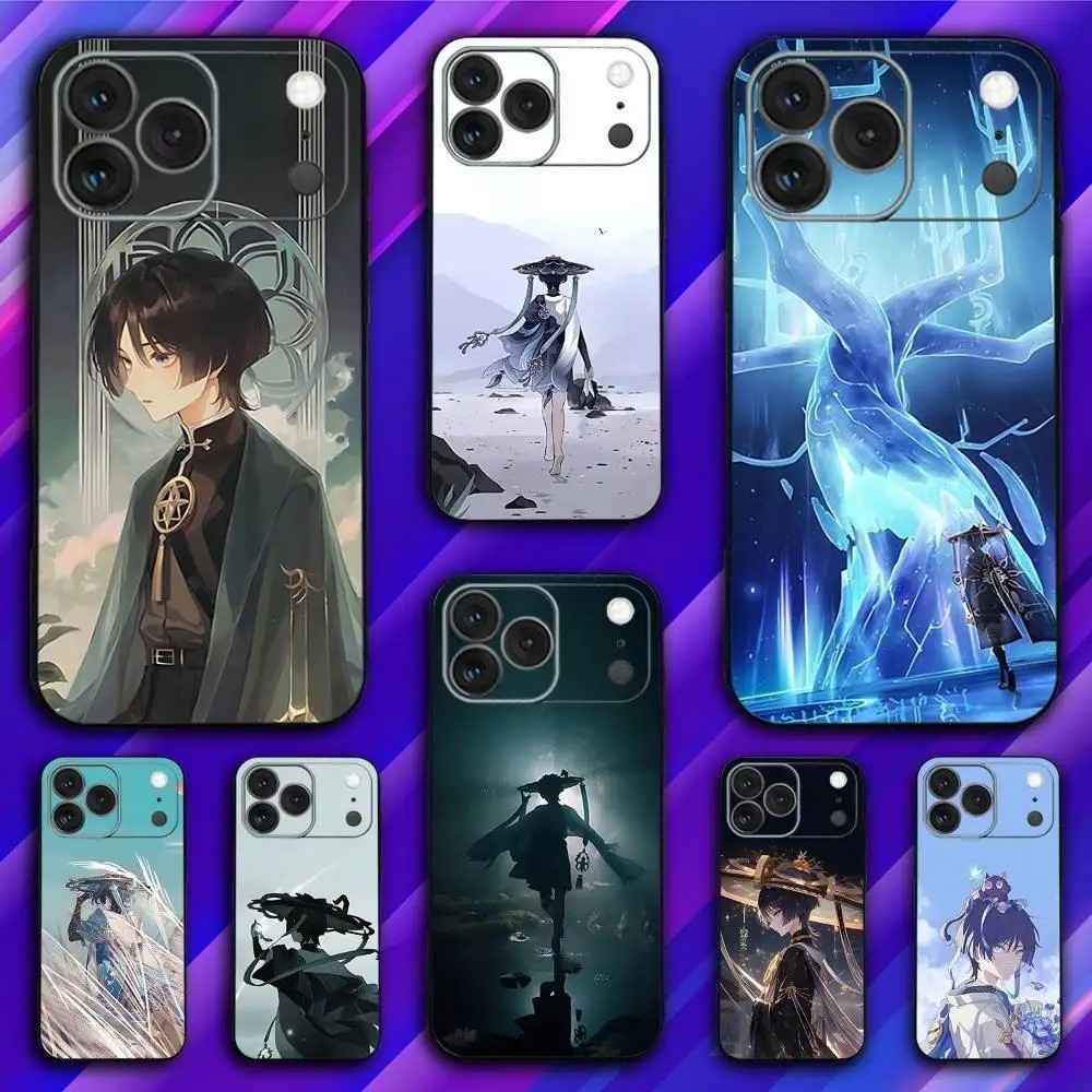 Capinha Genshin Impact: Scaramouche para iPhone