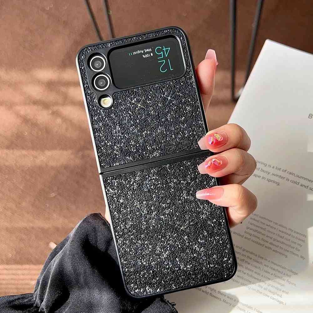 Capinha Glitter Z Flip: Estilo e Proteção!