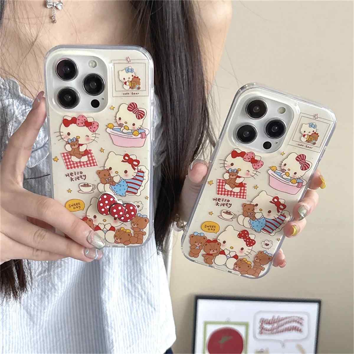 Capinha Hello Kitty Giratória: Proteção e Estilo!