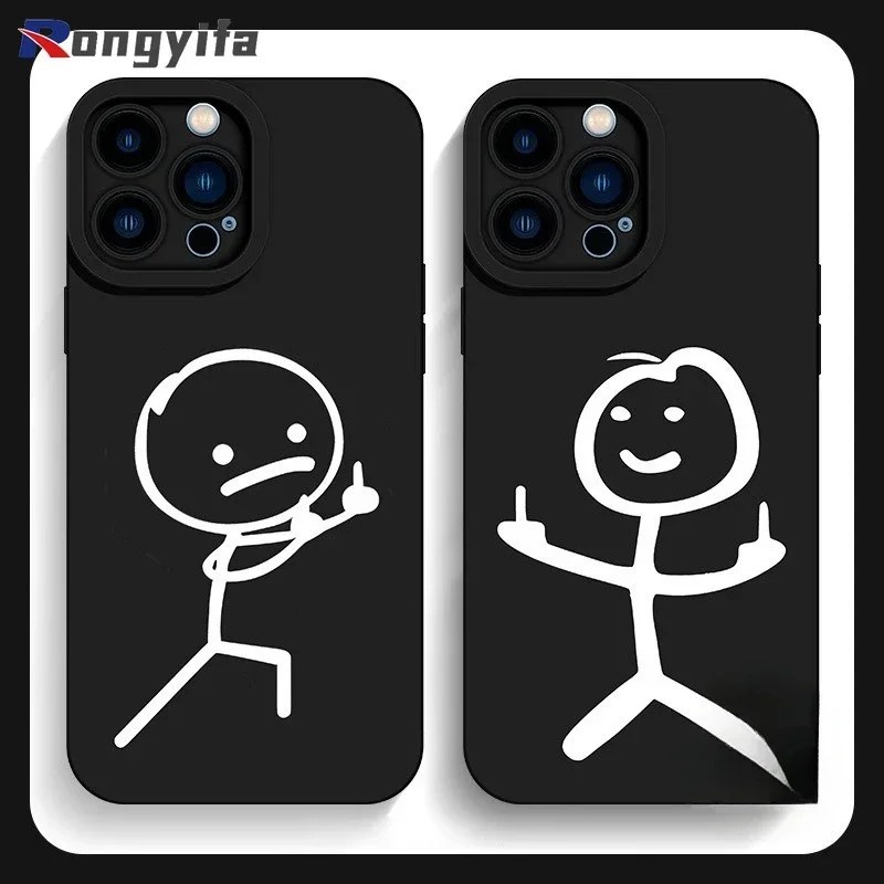 Capinha Infinix: Design Divertido com Bonequinho!