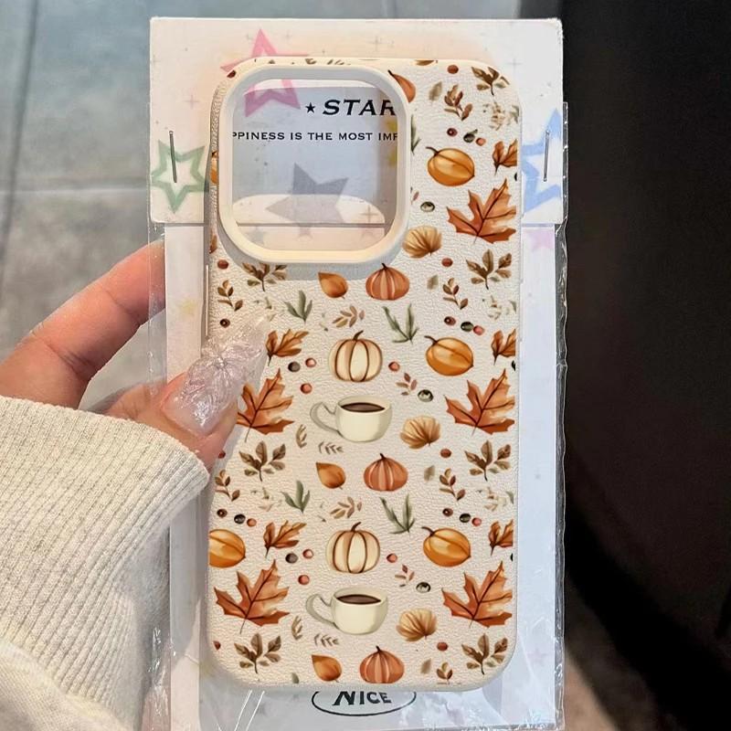 Capinha iPhone Abóbora Outono: Estilo e Proteção!