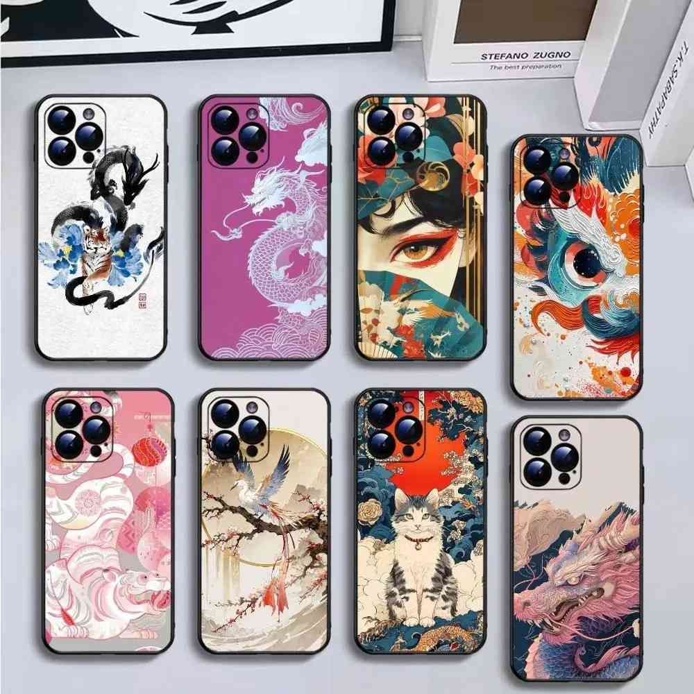 Capinha iPhone: Arte Chinesa e Proteção Total